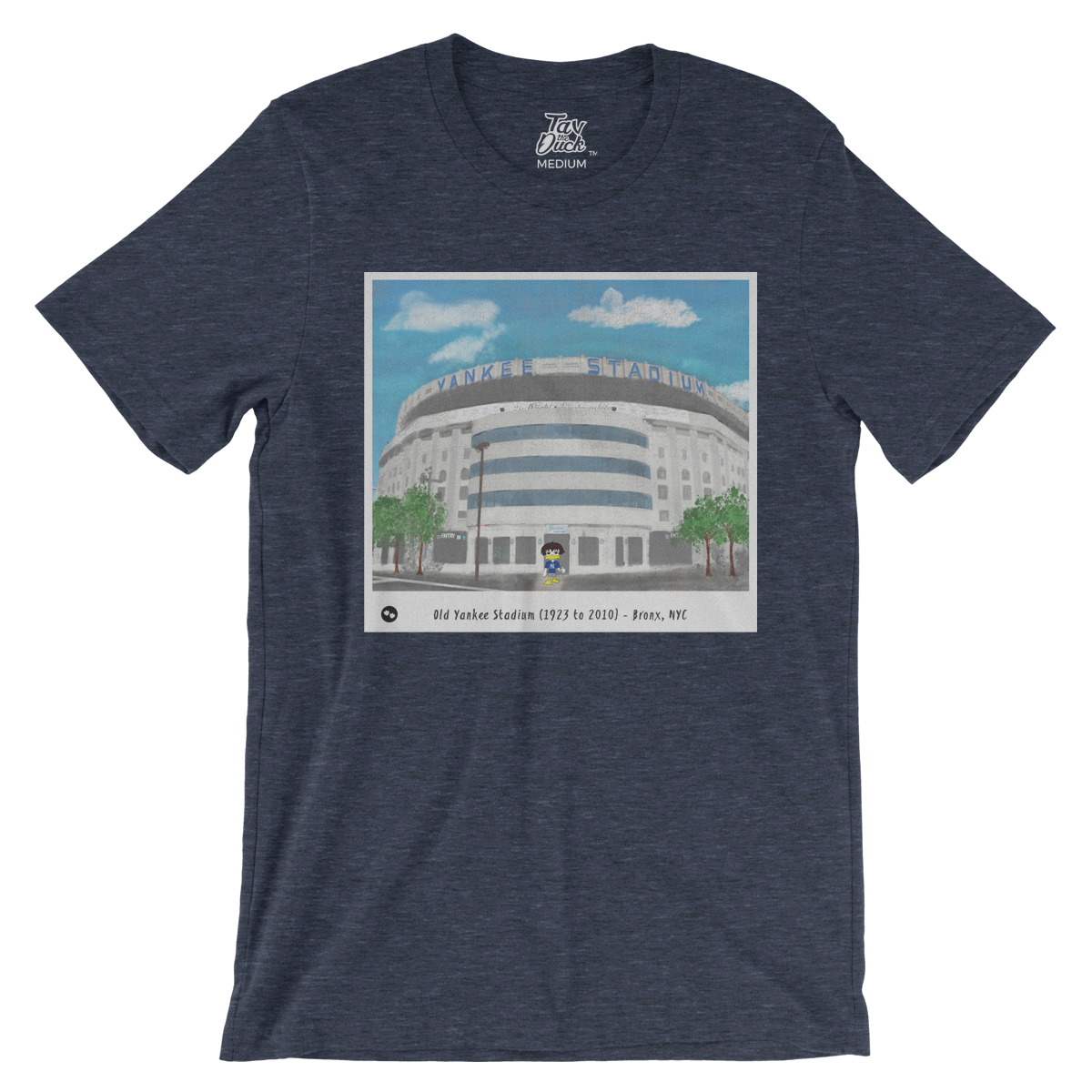 The Cathedral of Baseball Original Yankee Stadium - Original Yankee Stadium  - T-Shirt