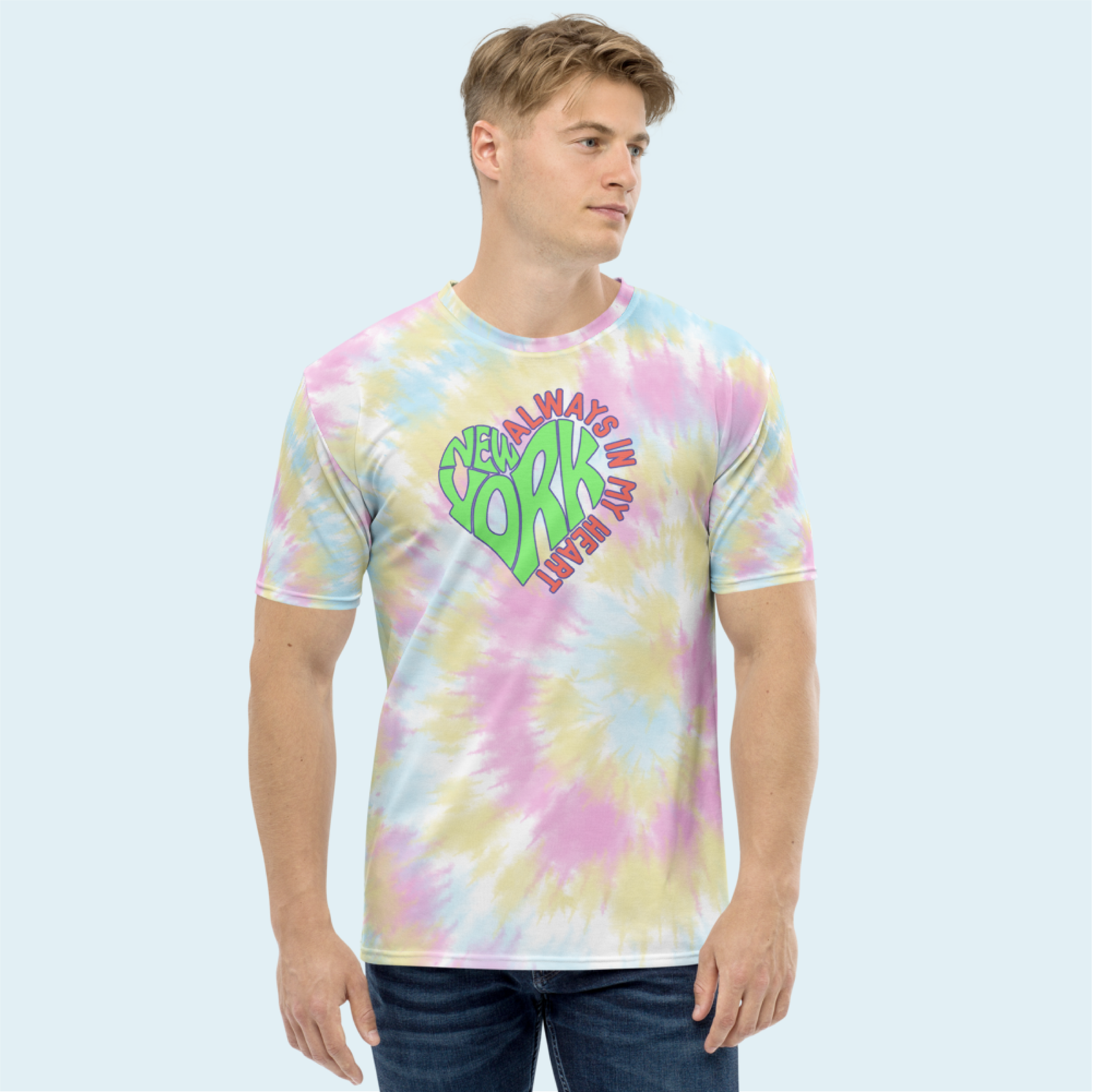 Heart Tie Dye T-Shirt
